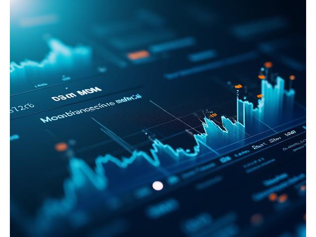 Interface d'un tableau de bord de tarification dynamique avec des graphiques de tendance et des chiffres d'optimisation